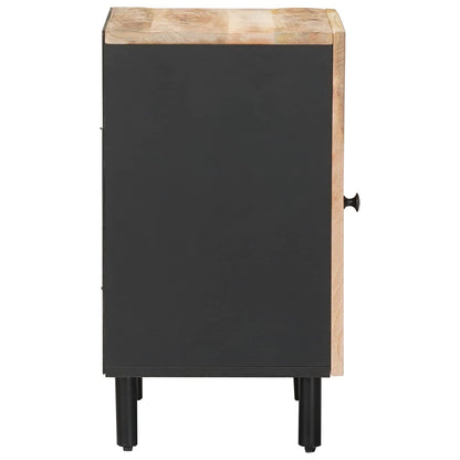 Bathroom Cabinet with Storage Brown and Black 38 x 33.5 x 58 cm