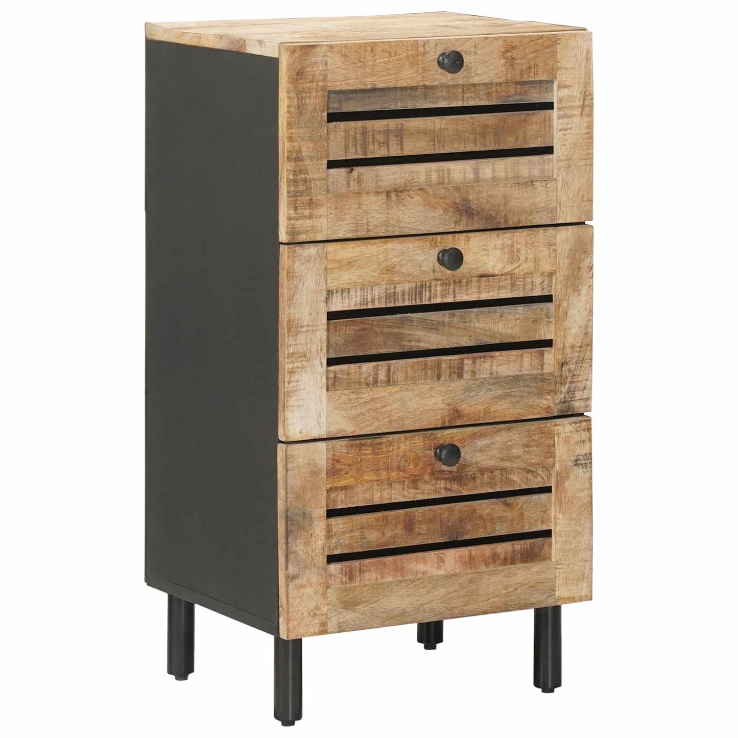 Storage Cabinets Natural 40 x 33 x 75 cm Solid Mango Wood
