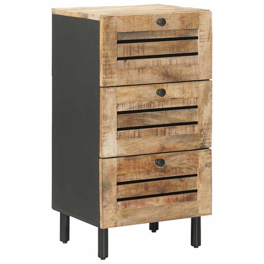 Storage Cabinets Natural 40 x 33 x 75 cm Solid Mango Wood