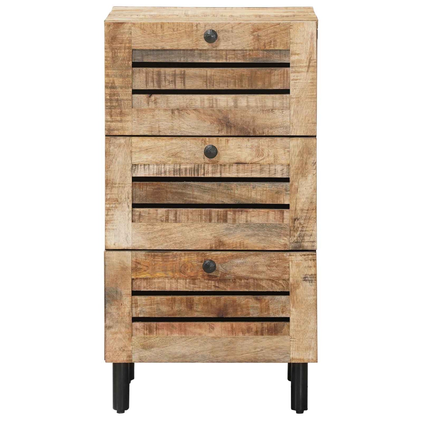Storage Cabinets Natural 40 x 33 x 75 cm Solid Mango Wood