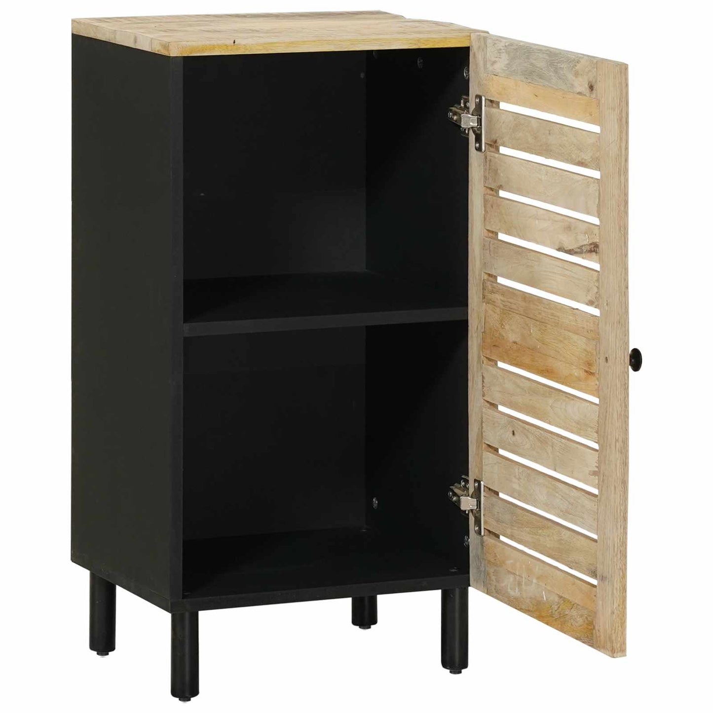 Storage Cabinets Natural 40 x 33 x 75cm Solid Mango Wood