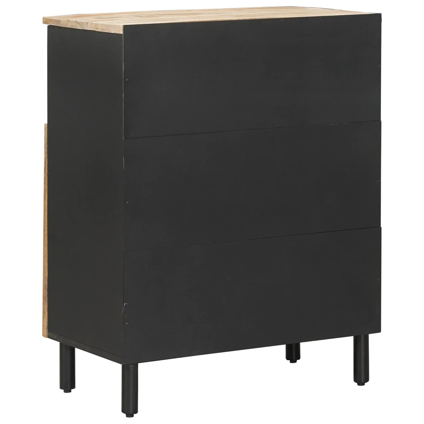 Storage Cabinets Natural 60 x 33 x 75 cm Solid Mango Wood