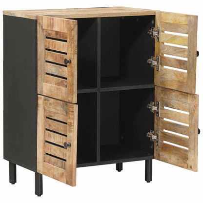 Storage Cabinets Natural 60 x 33 x 75 cm Solid Mango Wood