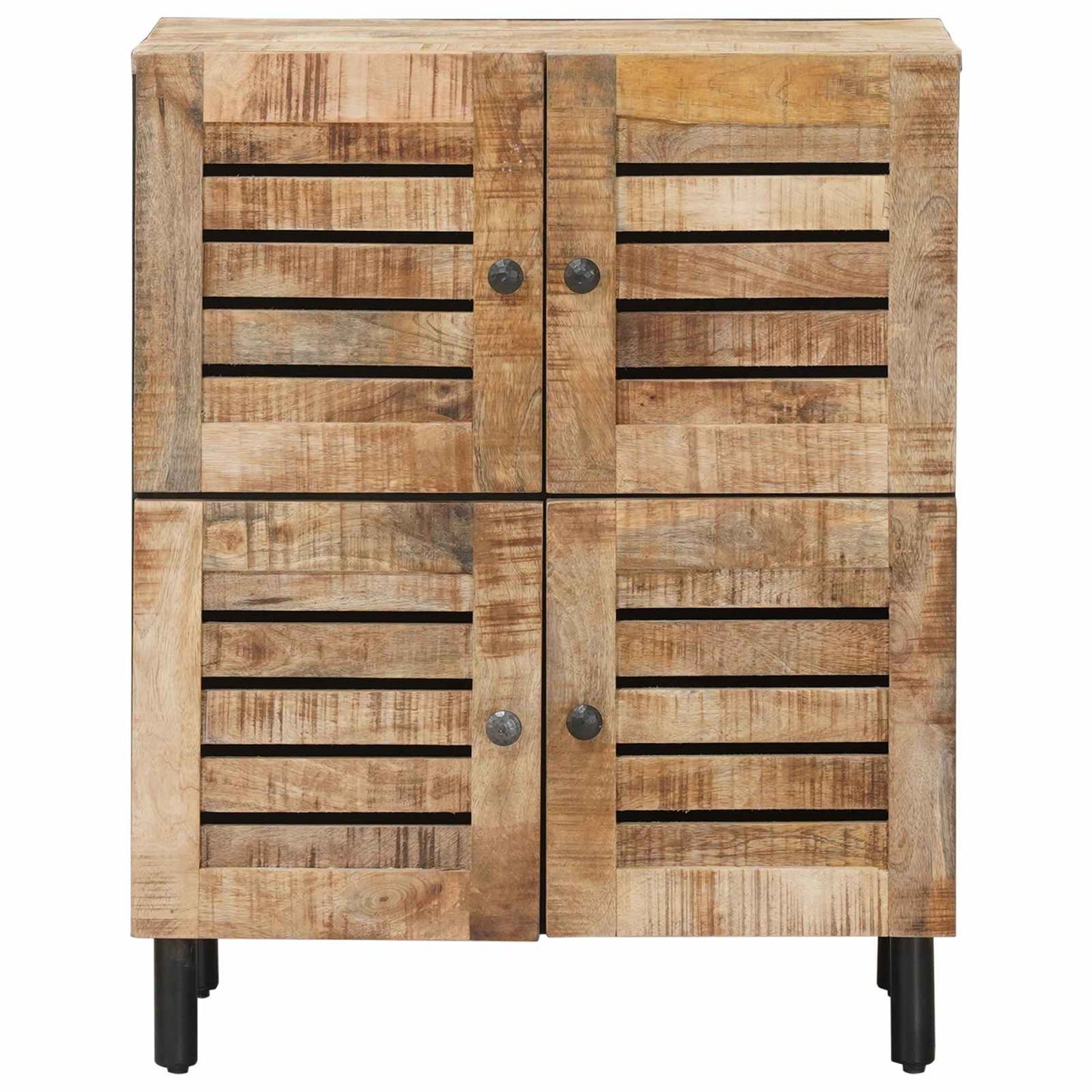 Storage Cabinets Natural 60 x 33 x 75 cm Solid Mango Wood