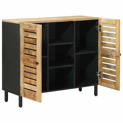 Storage Cabinets Natural 90 x 33 x 75 cm Solid Mango Wood
