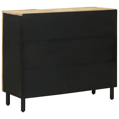 Storage Cabinets Natural 90 x 33 x 75 cm Solid Mango Wood