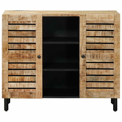 Storage Cabinets Natural 90 x 33 x 75 cm Solid Mango Wood