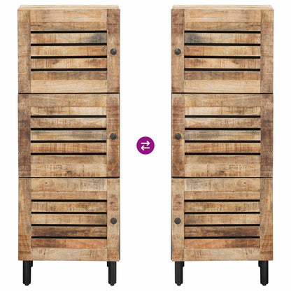 Storage Cabinets Natural 40 x 33 x 110 cm Solid Mango Wood