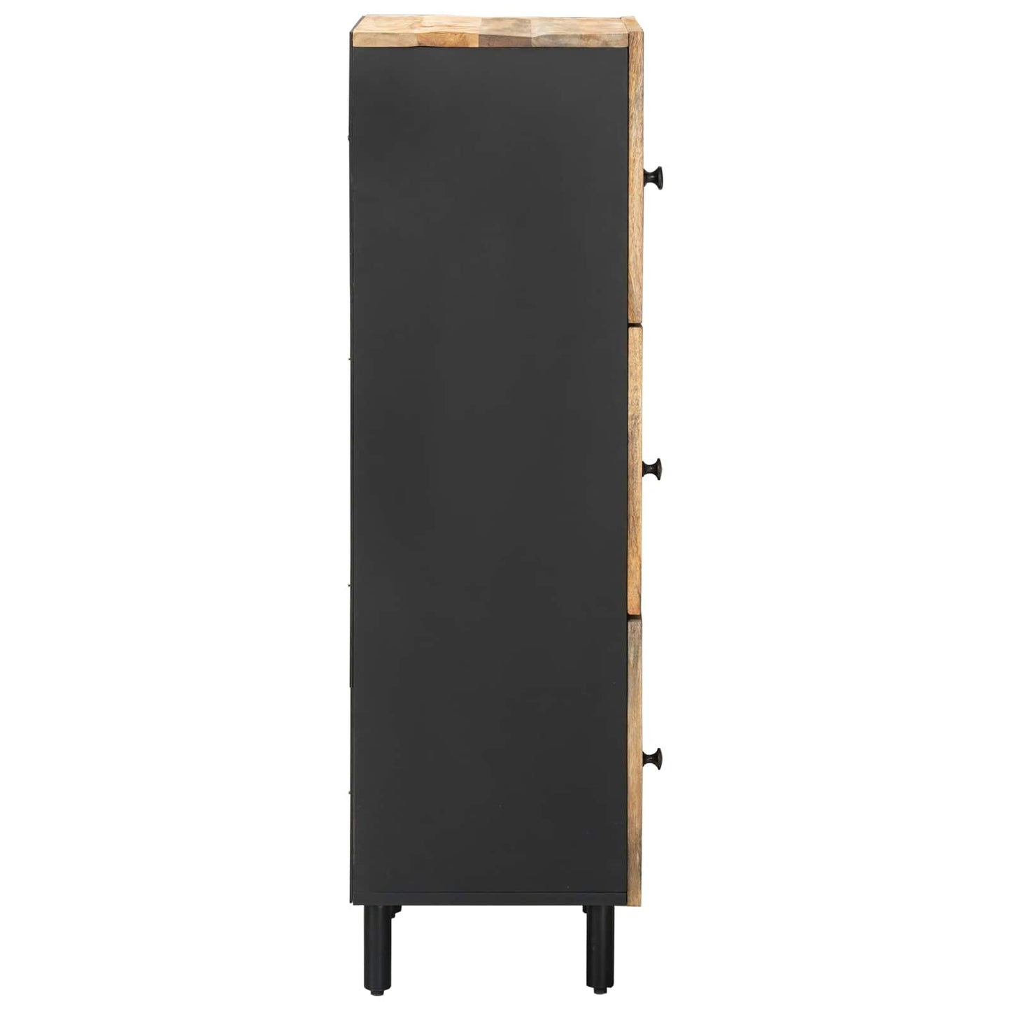 Storage Cabinets Natural 40 x 33 x 110 cm Solid Mango Wood