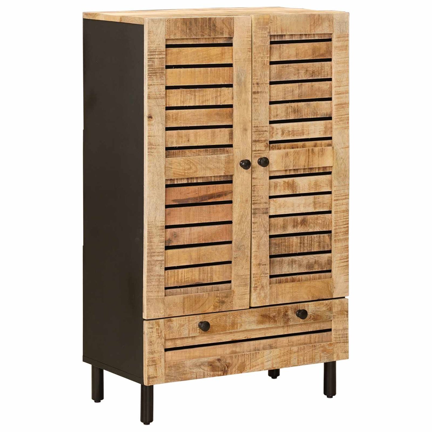 Storage Cabinets Natural 60 x 33 x 100 cm Solid Mango Wood