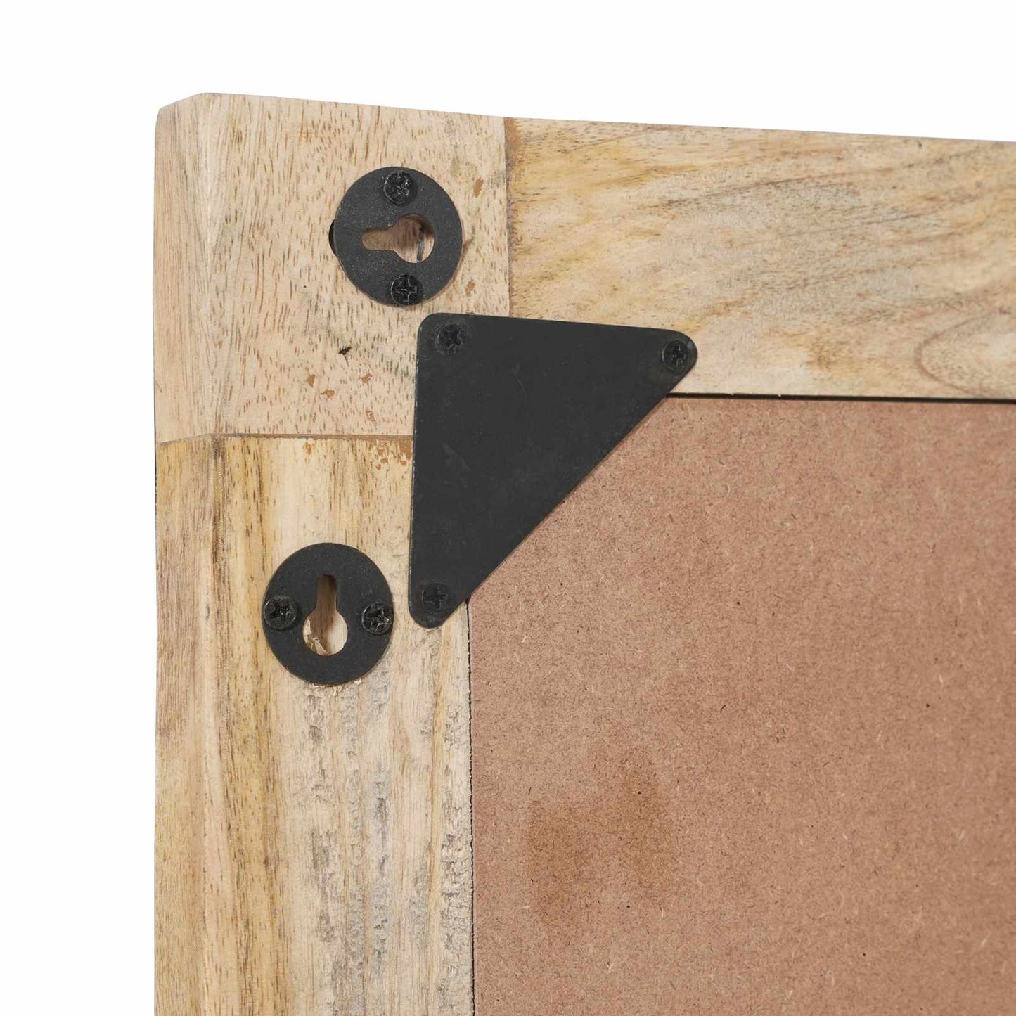 Mirror Wall-mounted Brown and Black 70 x 50 x 3 cm Glass