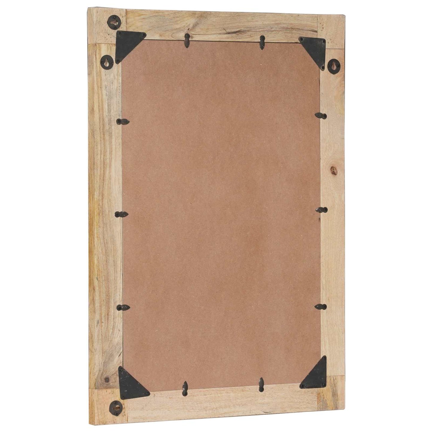 Mirror Wall-mounted Brown and Black 70 x 50 x 3 cm Glass