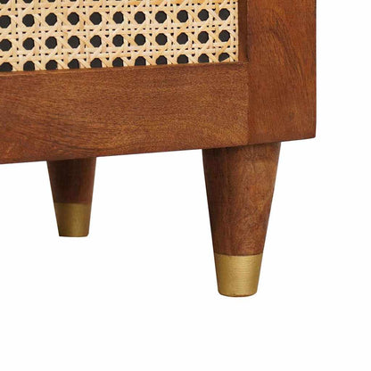 Bedside Cabinet 2 pcs Brown 40 x 33.5 x 46 cm Solid Acacia wood