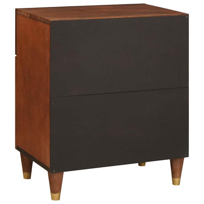 Bedside Tables with Drawer 50 x 33 x 60 cm Solid Mango Wood