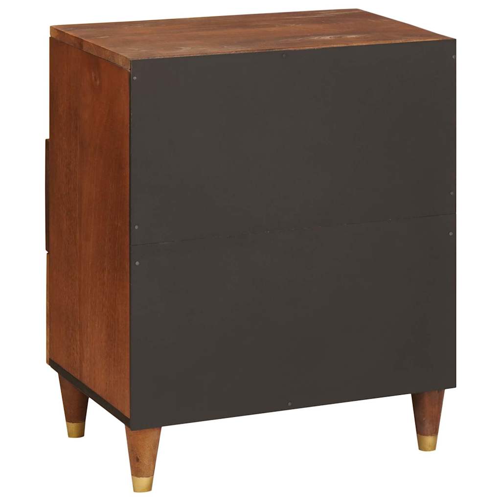 Bedside Tables with Drawer 50 x 33 x 62 cm Solid Mango Wood