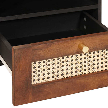 Coffee Table with Drawer 80 x 54 x 40 cm Solid Mango Wood