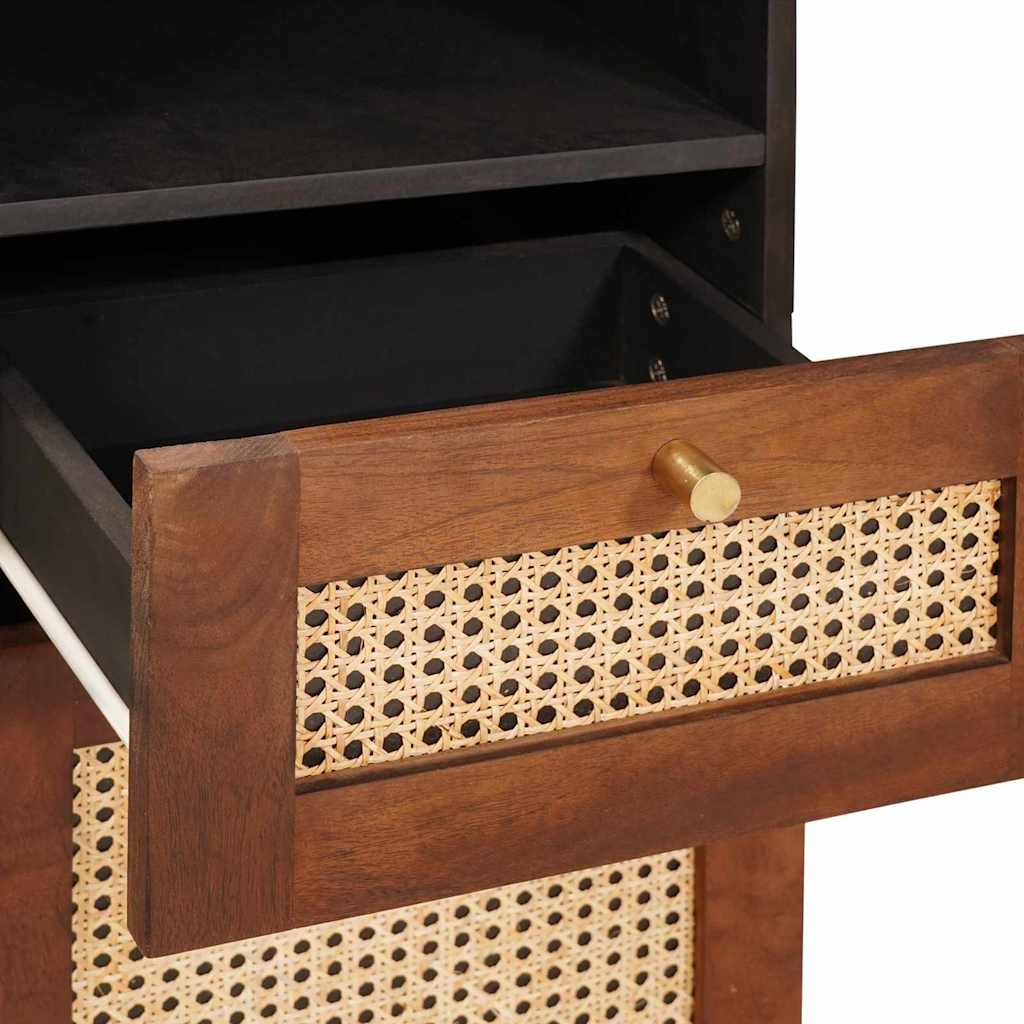 Sideboard with Drawer Brown 38 x 33.5 x 160 cm Solid Mango Wood