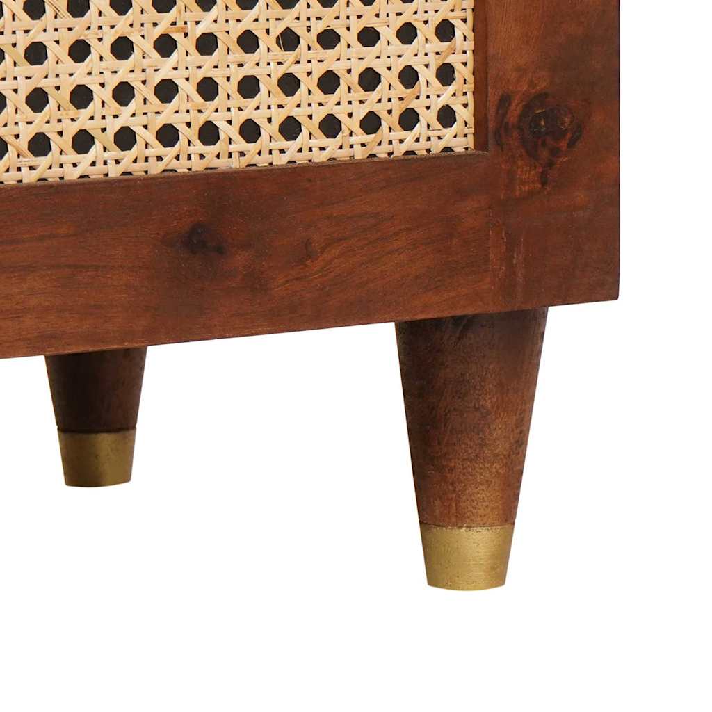 Sideboard with Drawer Brown 38 x 33.5 x 160 cm Solid Mango Wood