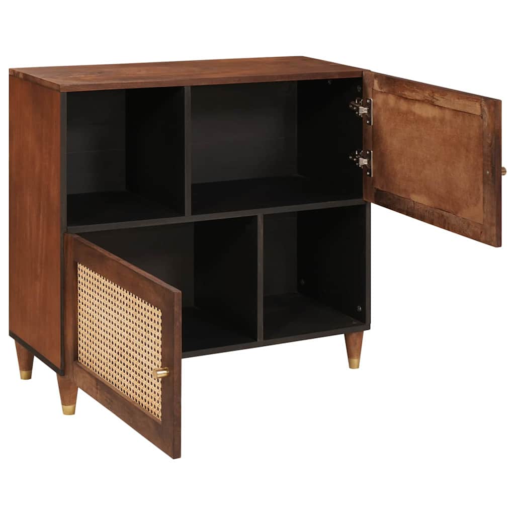 Sideboard Brown 80 x 33.5 x 75 cm Solid Mango Wood