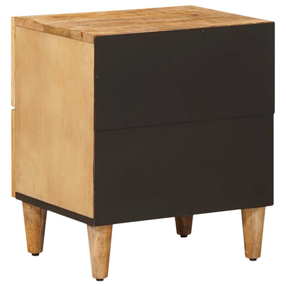Bedside Table Brown 40 x 33.5 x 46 cm Solid Mango Wood
