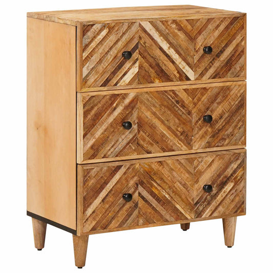 Storage Cabinets Brown 60 x 33.5 x 75 cm Solid Mango Wood