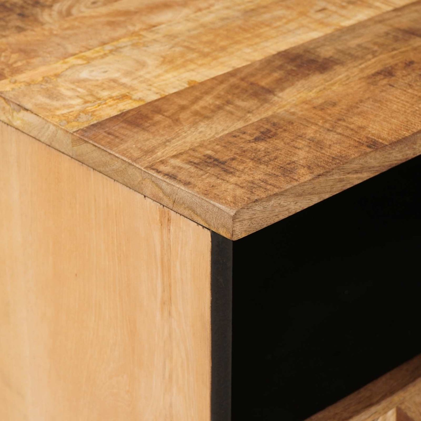 Bedside Table 2 pcs Brown 50 x 33 x 60 cm Solid Mango Wood