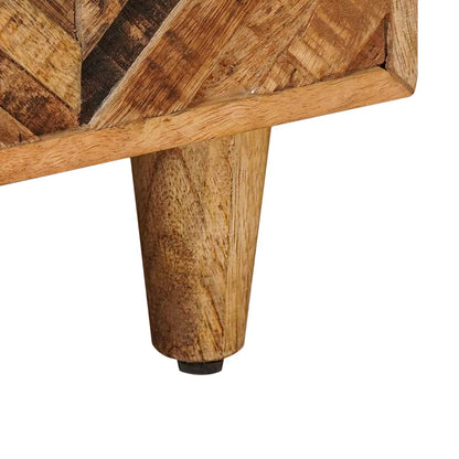 Coffee Table Brown 100 x 54 x 40 cm Solid Mango Wood