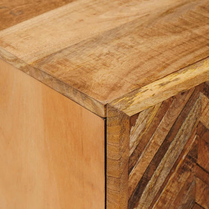 Sink cabinet with Door Brown 62 x 33 x 58 cm Solid Mango Wood