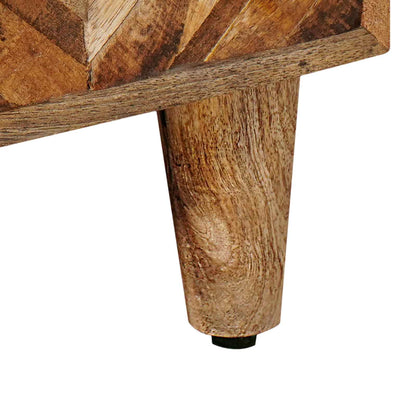 Sink cabinet with Door Brown 62 x 33 x 58 cm Solid Mango Wood
