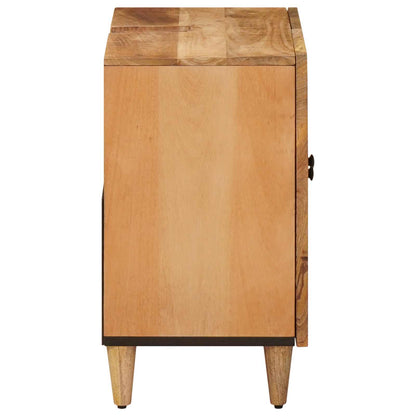 Sink cabinet with Door Brown 62 x 33 x 58 cm Solid Mango Wood