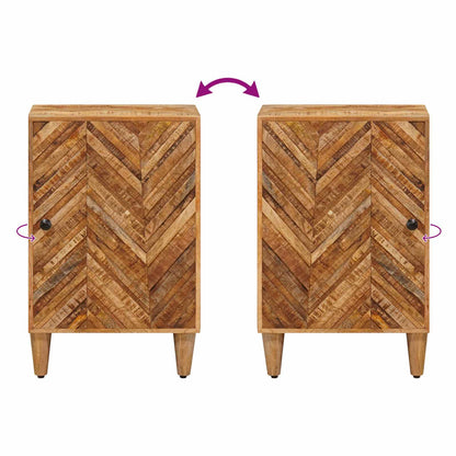 Bathroom Cabinet Brown 38 x 33.5 x 58 cm Solid Mango Wood