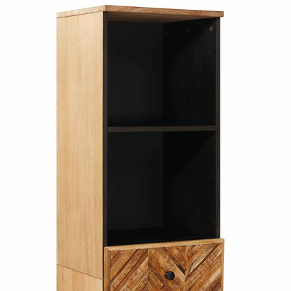 Bathroom Cabinet Brown 38 x 33.5 x 160 cm Solid Mango Wood