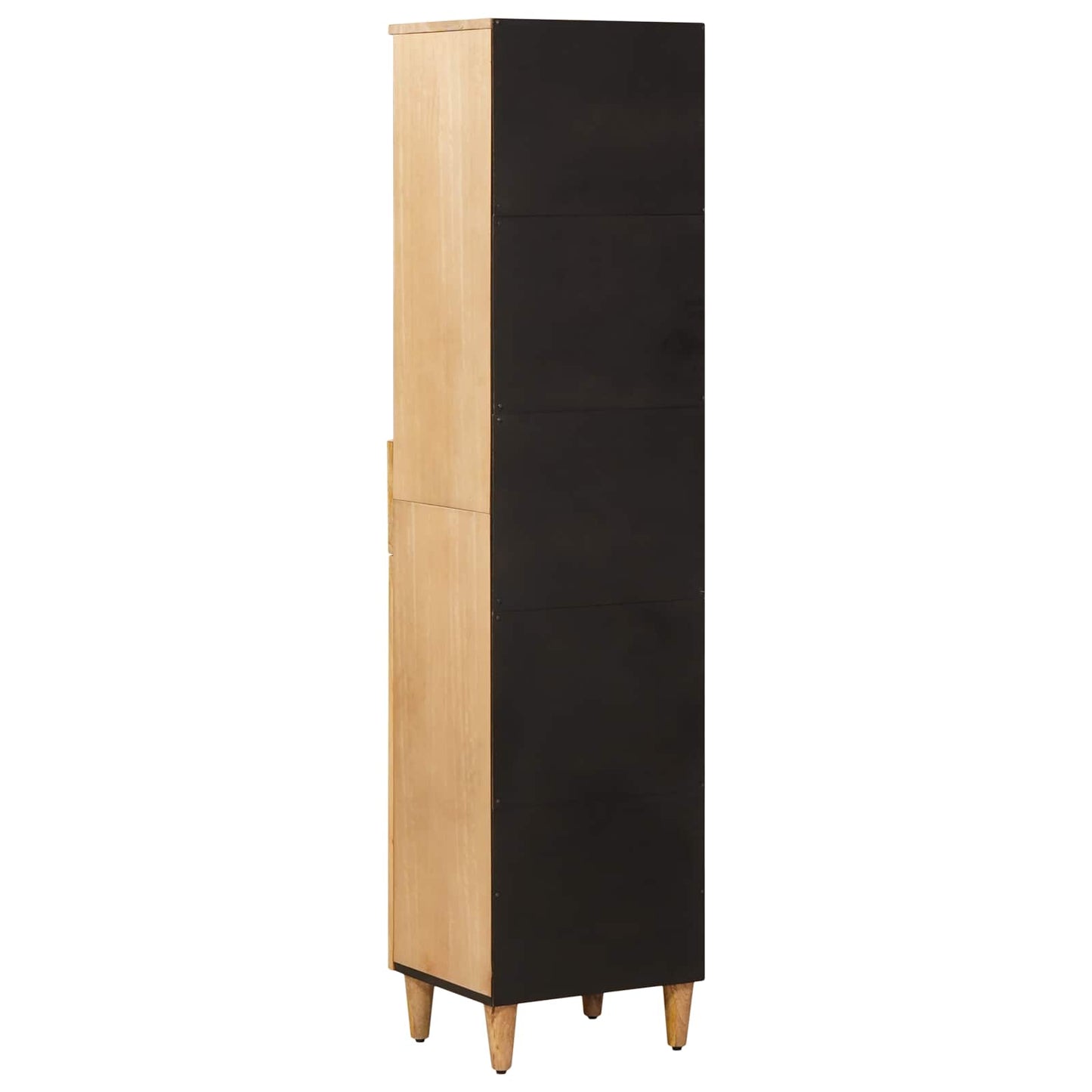 Bathroom Cabinet Brown 38 x 33.5 x 160 cm Solid Mango Wood