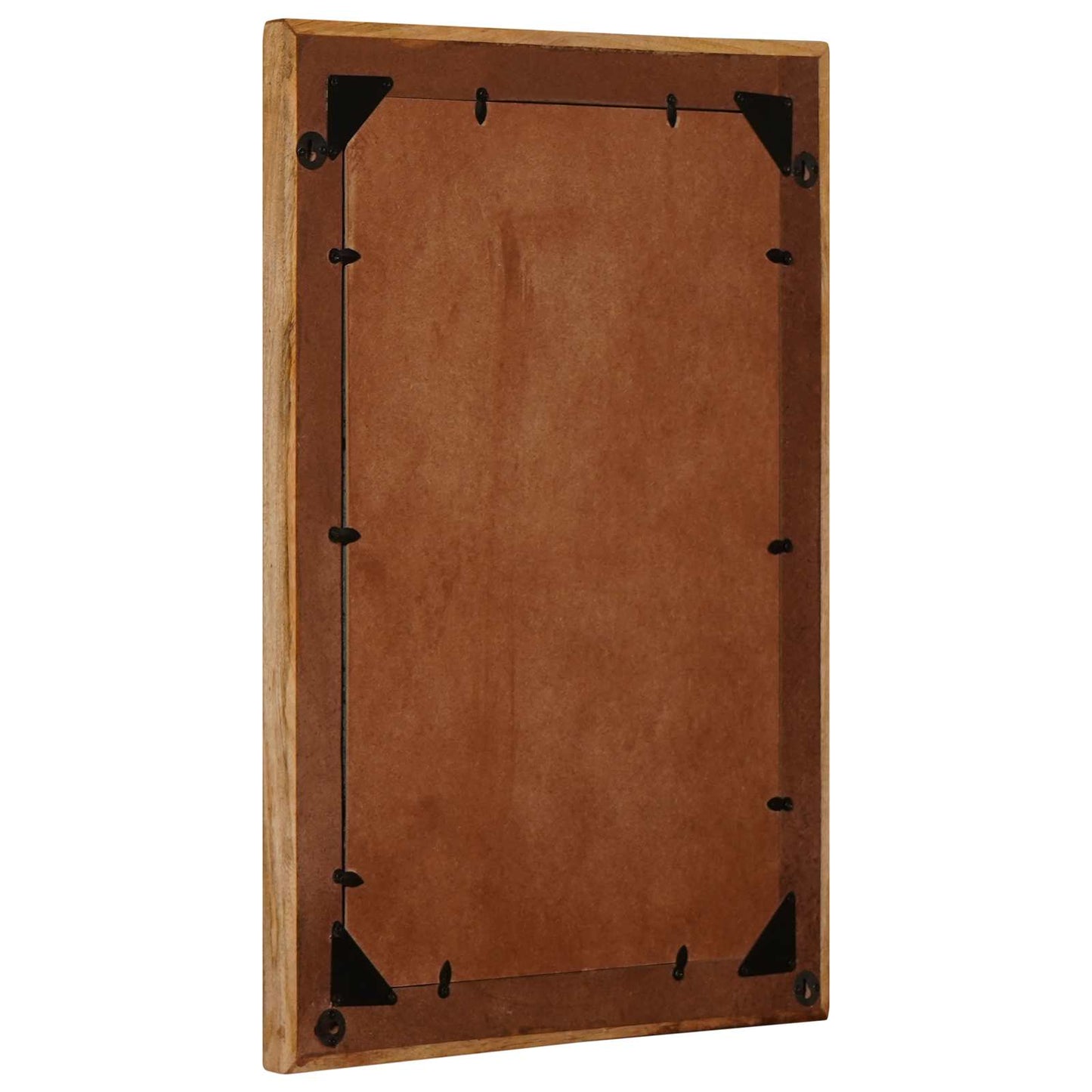 Mirror Wall-mounted with Mirror Brown 70 x 50 x 3 cm Glass
