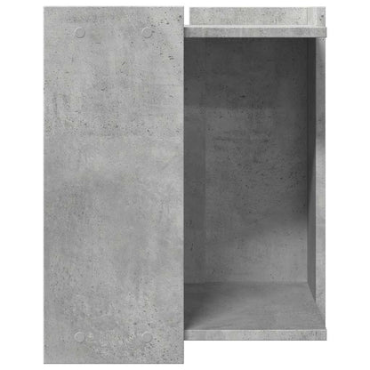 Cat Litter Box Enclosure Concrete Grey 42 x 42 x 51 cm