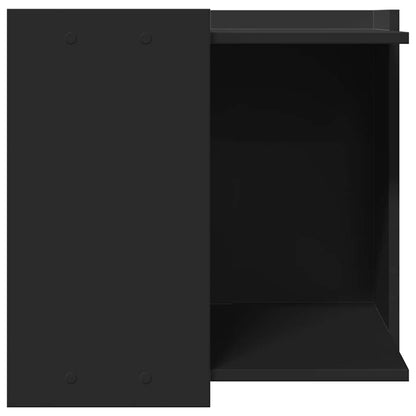 Cat Litter Box Enclosure Black 53 x 53 x 51 cm
