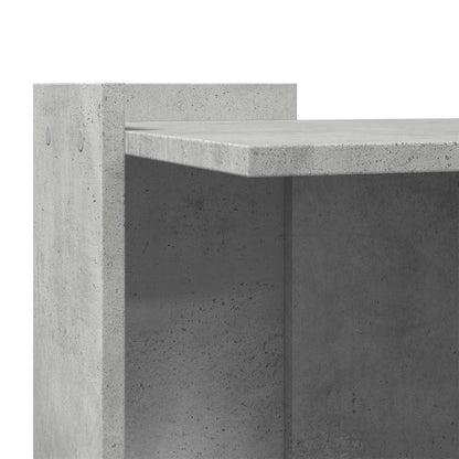 Cat Litter Box Enclosure Concrete Grey 53 x 53 x 51 cm