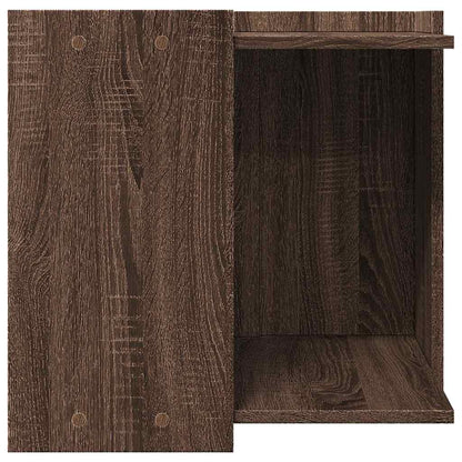 Cat Litter Box Enclosure Brown Oak 53 x 53 x 51 cm