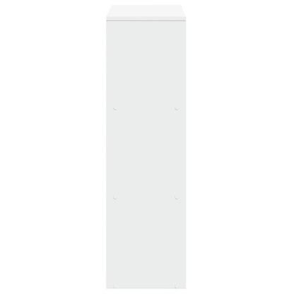 Room Divider Bookcase 3-Tier White 99x29x99 cm Engineered Wood