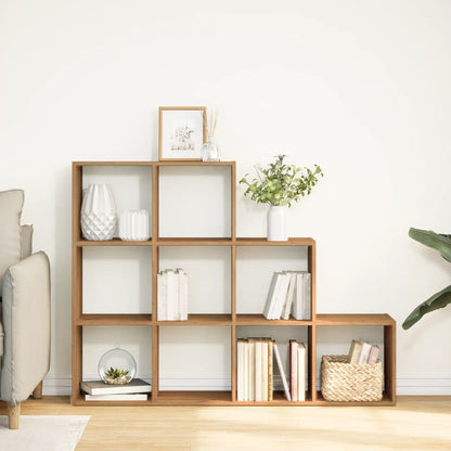 Room Divider Bookcase 3-Tier Artisan Oak 137,5x29x103,5 cm Engineered Wood