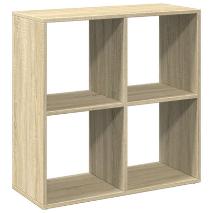 Room Divider Bookcase Sonoma Oak 69,5x29x69,5 cm Engineered Wood