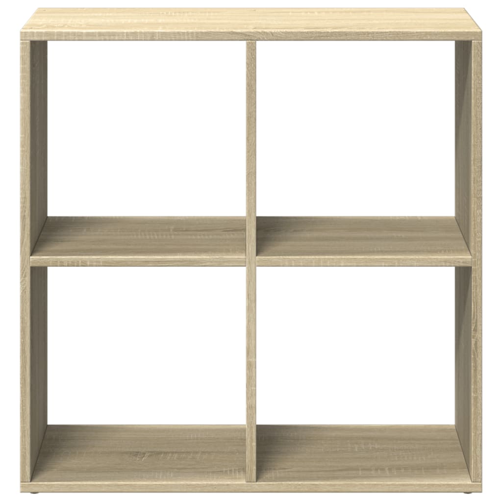 Room Divider Bookcase Sonoma Oak 69,5x29x69,5 cm Engineered Wood