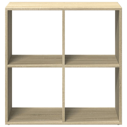 Room Divider Bookcase Sonoma Oak 69,5x29x69,5 cm Engineered Wood