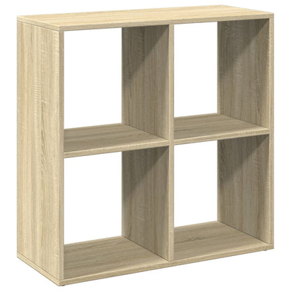 Room Divider Bookcase Sonoma Oak 69,5x29x69,5 cm Engineered Wood