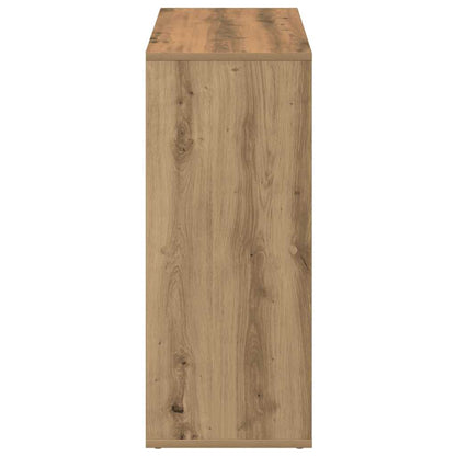 Room Divider Bookcase Artisan Oak 69.5x29x69.5 cm Engineered Wood