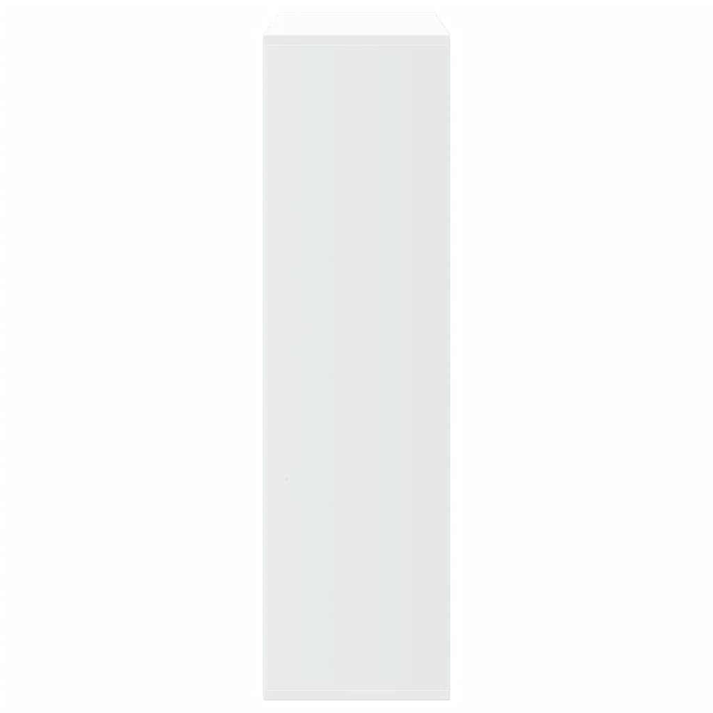 Room Divider Bookcase White 69,5x29x103,5 cm Engineered Wood