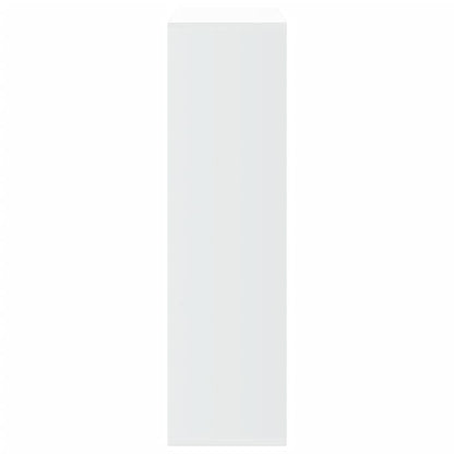 Room Divider Bookcase White 69,5x29x103,5 cm Engineered Wood