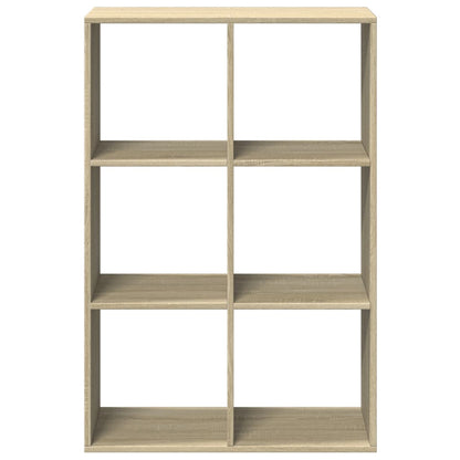 Room Divider Bookcase Sonoma Oak 69,5x29x103,5 cm Engineered Wood