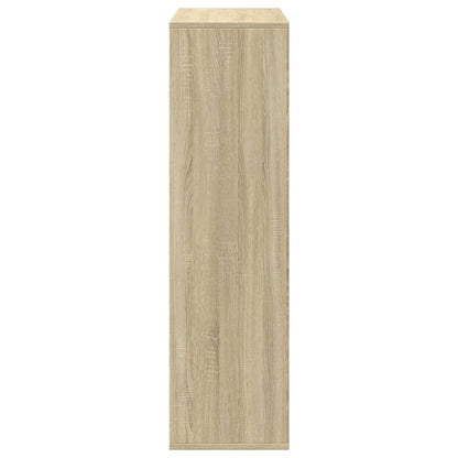 Room Divider Bookcase Sonoma Oak 69,5x29x103,5 cm Engineered Wood