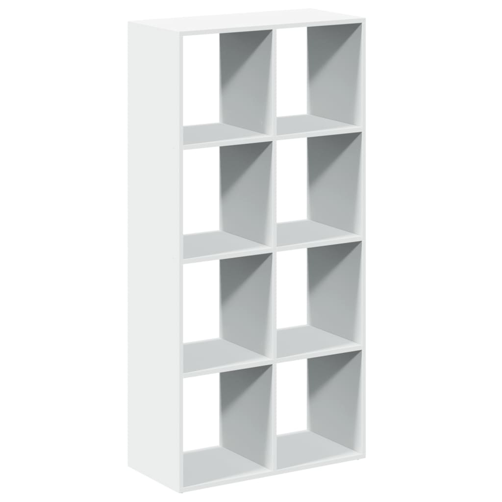 Room Divider Bookcase White 69,5x29x137,5 cm Engineered Wood